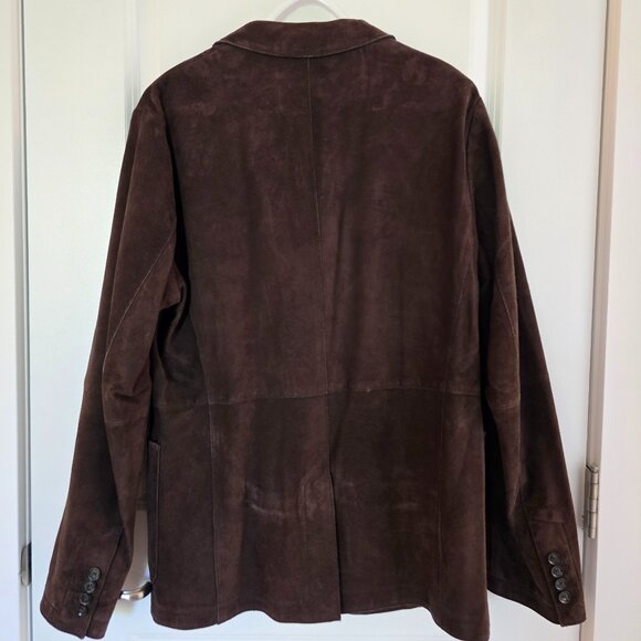 Hugo Boss Men's Suede Blazer Jacket - Picture 2 of 2